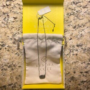 Kendra Scott Color Bar Custom Elisa Necklace 🖤